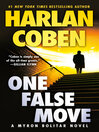 Cover image for One False Move Cover image for One False Move